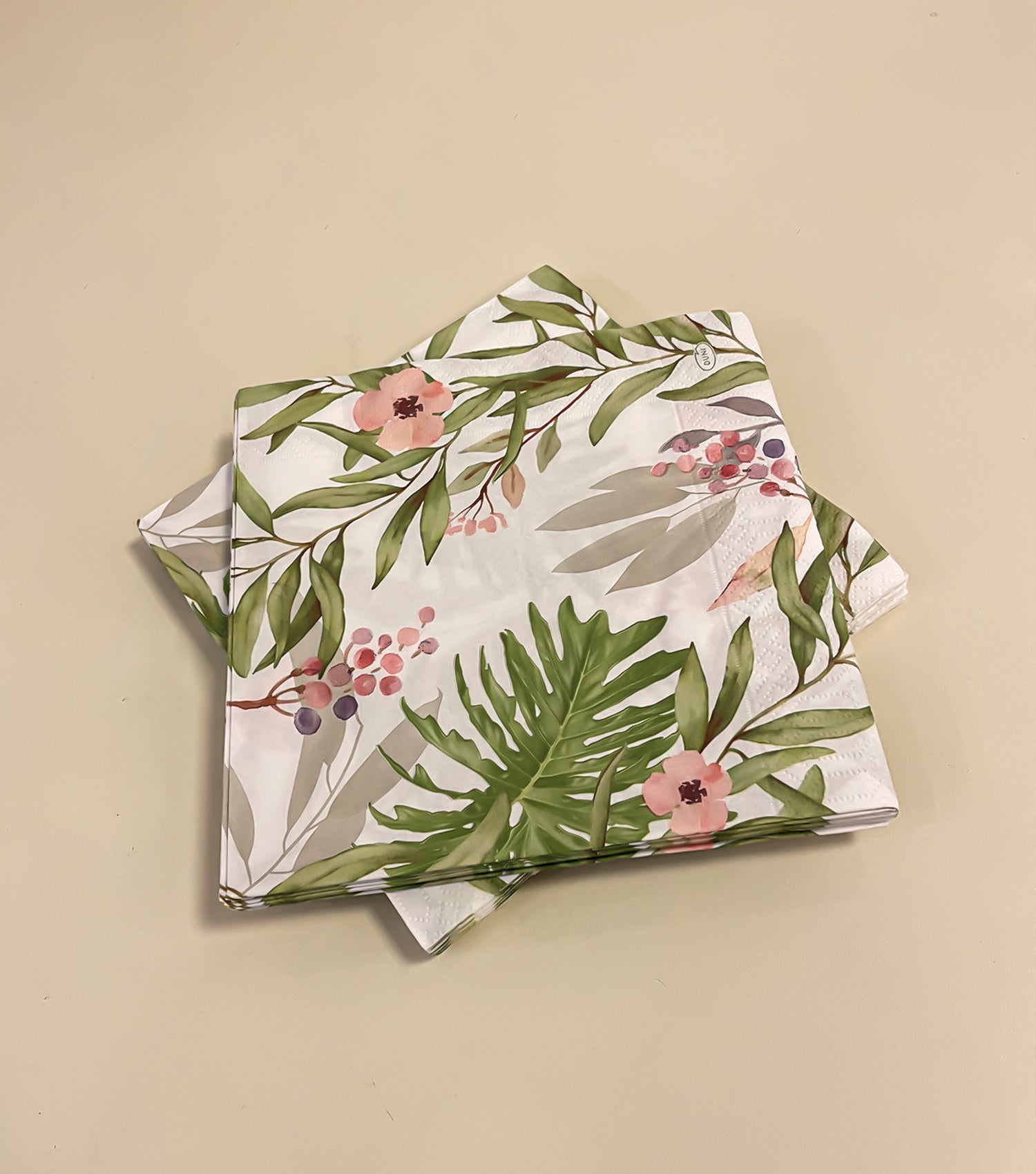 Woodland paper napkins large - Elvy Lifestyle